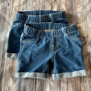 Cat and Jack “denim” shorts